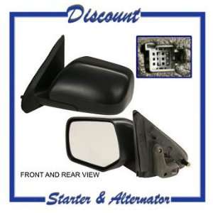  QP F4097 a Ford Unpainted Power Driver Side Mirror 