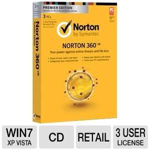  Norton 360 V6 Security Software Premiere Edition 