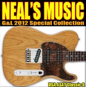 2012 Special Collection USA ASAT Classic S Guitar Honey Ale PRE 
