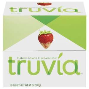 Truvia Natures Calorie Free Sweetener, 40 Count, 4.9 oz (Pack of 8 