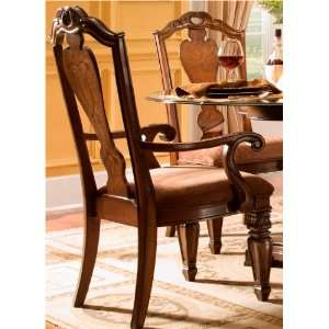   Wood Back Arm Chair (Set of 2)   Fairmont Design: Home & Kitchen