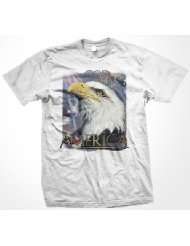   Bald Eagle American Flag Mens T shirt, America Patriotic Mens Tee