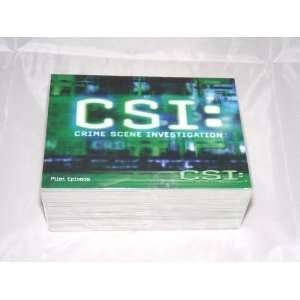  CSI Season 1 Trading Card Base Set: Toys & Games