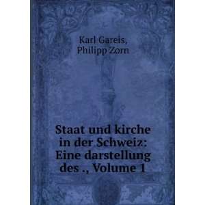    Eine darstellung des ., Volume 1 Philipp Zorn Karl Gareis Books