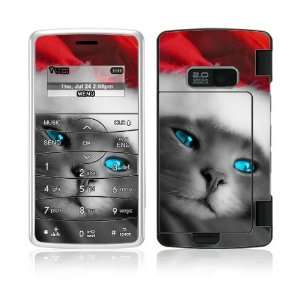  LG enV2 VX9100 Skin Decal Sticker Cover   Christmas Kitty 