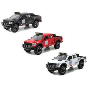  2011 Ford F150 SVT Raptor 4Wheelin 1/24 Set of 3: Toys 