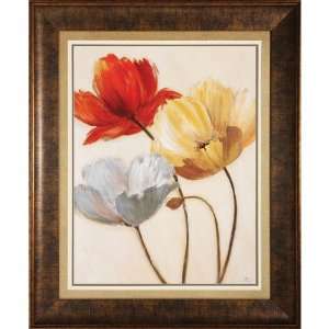  Floral Poppy Prints Triple Bloom closed Floral