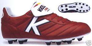NEW Kelme Trueno Soccer Cleats Size 5 US, Kangaroo, Red  