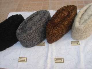   PERSIAN WOOL QARAQUL KUFI FUR POLITBURO HAT ASTRAKHAN KARZAI CAP