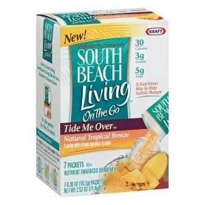 South Beach Diet Tide Me Over On the Go Tropical Breeze Nutrient 
