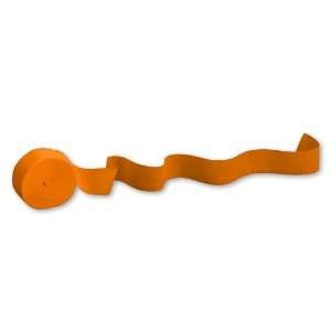  Sunkissed Orange Party Streamers   500 Feet Health 