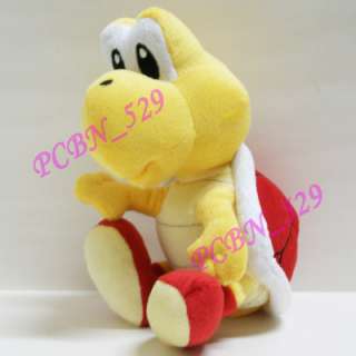 New Super Mario Brothers Plush Figure   71/2 Red Koopa Troopa  
