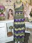 boho chic lush tiered celeb style flowing long maxi sundress