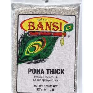 Bansi Poha (Flat Rice) Thick 2lb  Grocery & Gourmet Food
