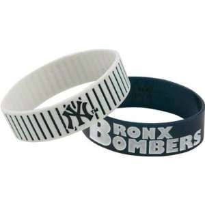    New York Yankees PHAT Bulk Bandz Bracelet 2 Pack