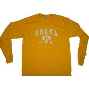   Barack Obama Distress Yellow T Shirt: Health & Personal Care