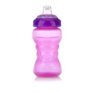 Nuby No Spill BPA FREE Gripper Cup 10 oz   girl colors 