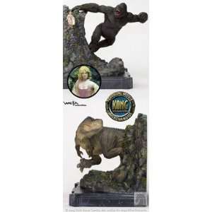  Kong vs. V Rex Limited Edition Bookends: Toys & Games