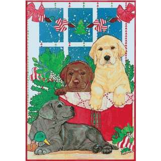  Holiday Boxed Cards  Labrador Retrievers Three Colors