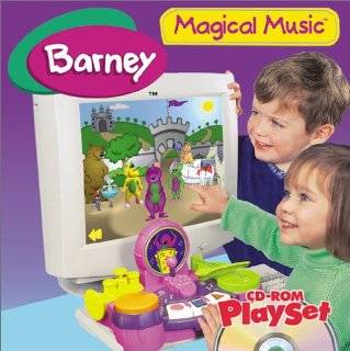 Barney Magical Music Cd Rom Playset by Hasbro Interactive