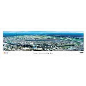   Speedway Nascar Track 37.5 x 9 Framed Panoramic Wall Decoration: Home