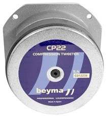 BEYMA CP22 1 ALUMINUM COMPRESSION BULLET TWEETER NEW  