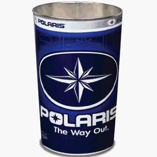  Polaris Logo Trash Can *SALE*: Sports & Outdoors