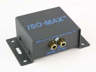   Transformers CI 1RR ISO MAX Single Channel Audio Ground Isolator