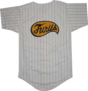  The Warriors Furies Pinstriped Baseball Jersey Clothing