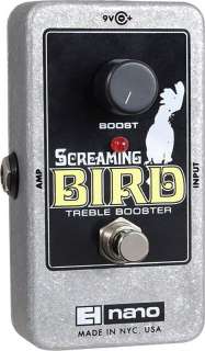 Electro Harmonix Screaming Bird Treble Booster Boost NEW  