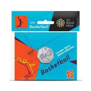 2012 Olympics Basketball Coin