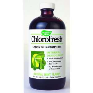  Natures Way   Chlorofresh Natural Mint Chlorophyll, 16 fl 