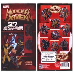  Wolverine & X Men 27 Lenticular Valentines Toys & Games