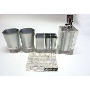   Pcs Resin Bathroom Accessory Set for Bath D¨¦cor