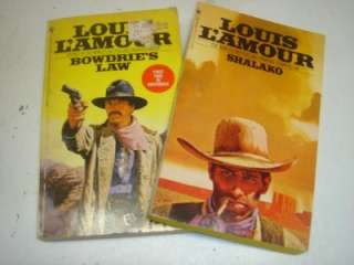 Lot of 47 Louis LAmour Western Paperback Books  No Duplicates  