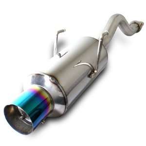   Acura Integra GS/RS/LS 2/4D 4 N1 Muffler with Green Tip: Automotive