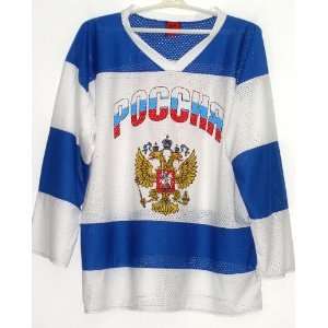   Russian Team Hockey Jersey #8 ALEXANDER OVECHKIN (M) 