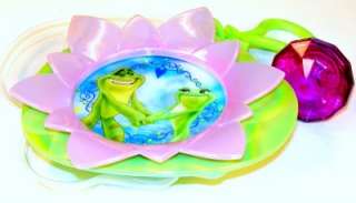 Disney Princess Tiana & Frog Prince Naveen Cake Topper/Decor Lily Pad 