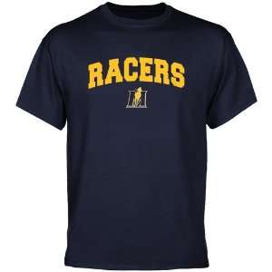 NCAA Murray State Racers Navy Blue Logo Arch T shirt:  