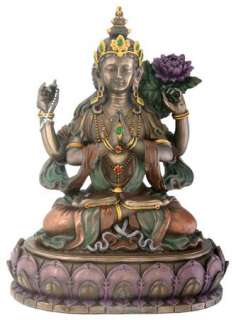 Avalokiteshvara Buddha Statue Figurine Figure Statuette  