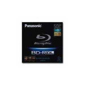  Panasonic Bd r Dl Bluray Recordable 1 2x 50gb 5 Pack Lm 