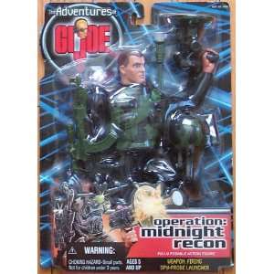   Midnight Recon with Firing Spy Probe Launcher Weapon Toys & Games