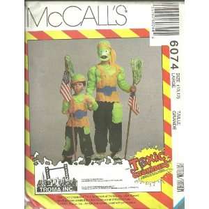  Childrens And Boys Toxie Costume Size10 12. McCalls 