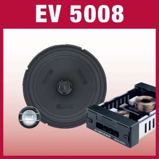 German Maestro EV6508 6.5 Car Audio 2 Way Component / Coaxial System 