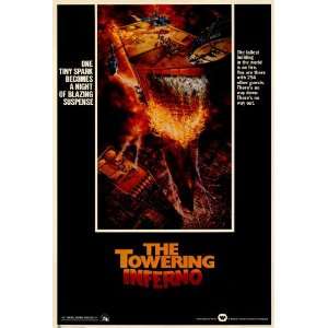  The Towering Inferno (1974) 27 x 40 Movie Poster Style C 
