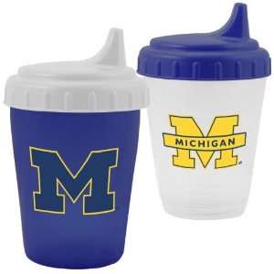 Michigan Wolverines 2 Pack Dripless Sippy Cup  Sports 