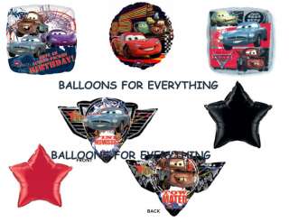 Disney Cars 2 Tow Mater Finn McMissile Balloons Deluxe  