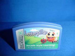 Leapster LETTERPILLAR ARCADE STYLE LEARNING! Leap Frog  