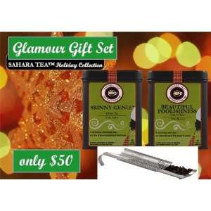 Glamour Gift Set from SAHARA TEA Holiday Collection, Beautify the skin 