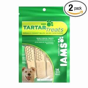 Iams Tartar Treats For Medium Dogs 21 50 Lbs, 14 Treats, 18.56 Ounce 